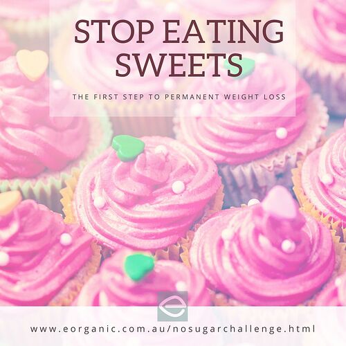STOP EATING SWEETS